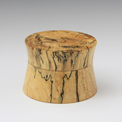 Spalted Maple Box (flat top) closed thumbnail