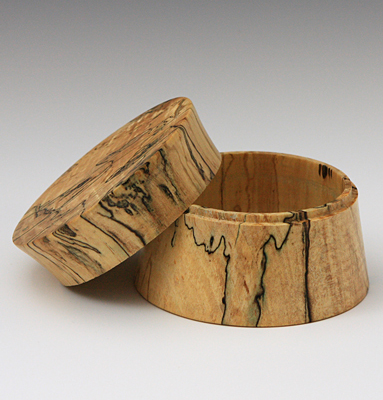 Spalted Maple Box (flat top)