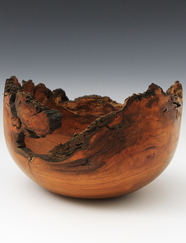  Natural Edge Cherry Burl Cap