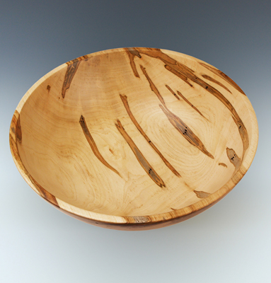 Ambrosia Maple Bowl With Striking Markings