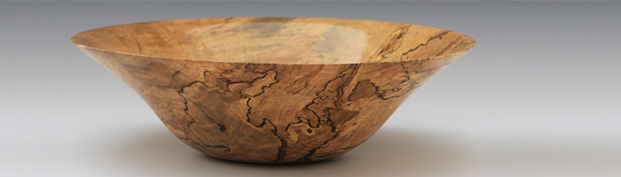 Spalted Silver Maple Bowl